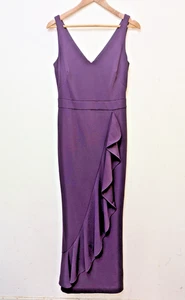 Ralph Lauren Mirnella Dress Evening Gown Purple - BNWT - Size 6 - RSPCA NW Lond - Picture 1 of 15