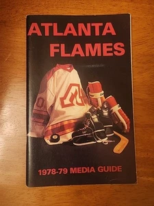 VINTAGE NHL 1978/79 ATLANTA FLAMES MEDIA PRESS GUIDE RARE HOCKEY 🔥 - Picture 1 of 2