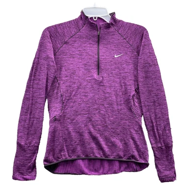 Pullover deportivo Nike para mujer pequeño tejido gofre correr yoga entrenamiento Y2k senderismo Foto 1 de 4