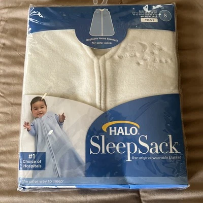 NUEVO Saco de Dormir Halo Envoltura Micro Vellón Crema Recién Nacido Nacimiento-6 Mos TOG 1 Foto 1 de 3