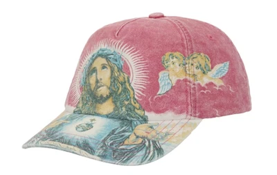 Supreme Jesus 5-Panel Red - In Hand Ships Now ✅ - Image 1 of 3