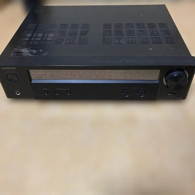 Junk　ONKYO NR-365　Network AV Receiver, Home Audio, Black, Malfunctioning - Image 1 of 4