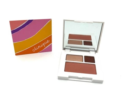 2 x Clinique All About Shadow Duo: Black Honey/ Sunset Glow~ 06 Fig - Image 1 of 3