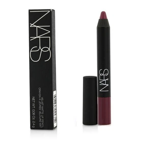 Nars - VELVET MATTE LIP PENCIL - DAMNED - 2.4G -  NEW BOXED Make-Up DARK RED - Image 1 of 1