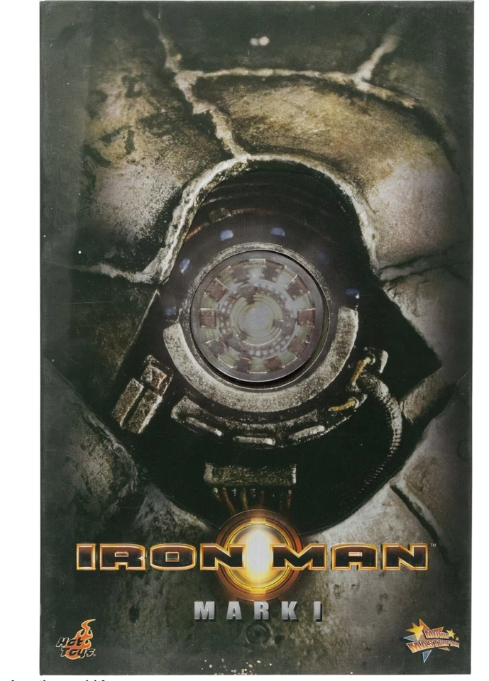Sealed/New HOT TOYS Iron Man Mark I MMS80 Tony Stark Movie Masterpiece 12" Sides - Image 1 of 4