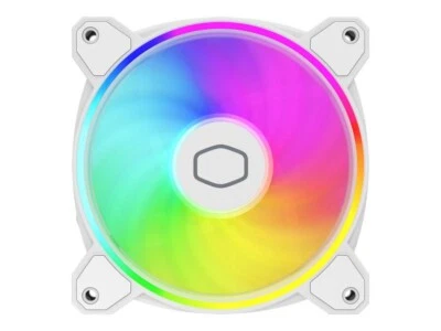 CoolerMaster MFL-B2DW-21NP2-R2 (White) MF120 HALO² Gen2 ARGB 120mm 4Pin PWM Fan - Image 1 of 3