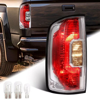 Conjunto de lámpara de freno de luz trasera lado izquierdo del conductor para GMC Canyon 2015-22 19 con bombilla Foto 1 de 4