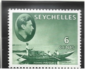 Seychelles Stamp Scott #129, Mint Hinged - Picture 1 of 1