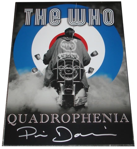 Phil Daniels SIGNED AUTOGRAPH Quadrophenia Photo Silver AFTAL UACC RD Cover