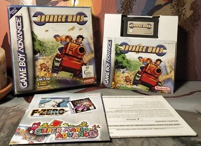 Advance Wars Nintendo Gameboy Advance PAL GBA Region Free - Image 1 of 4