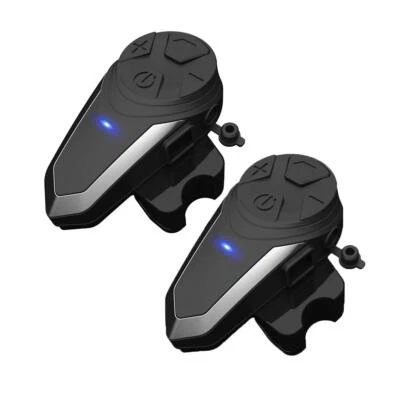 Motorcycle Bluetooth HeadsetNew Version THOKWOK BT-S3 1000m Helmet Headphones... - Image 1 of 4