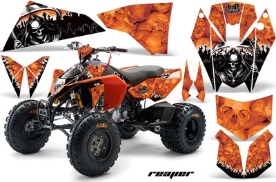 ATV Decal Graphics Stickers For KTM 450/505/525 XC 2008-2010 REAPER O - Image 1 of 2
