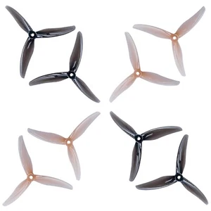 GEMFAN Freestyle F4S FPV Propeller 5136 Props Quadrocopter Drohnen (grau + pink) - Bild 1 von 7