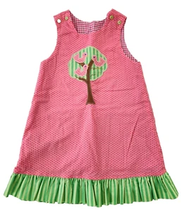 The Bailey Boys Girls Reversible Dress Size 4 Summer Christmas - Picture 1 of 7