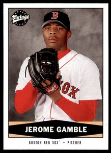 2004 Upper Deck Vintage Update Jerome Gamble Boston Red Sox #484