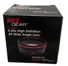 Ritz Gear .43x High Definition AF Wide Angle Lens NEW In BOX 