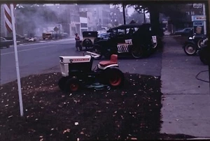 Vintage Photo Slide Bolens 1050 Tractor Picture 1960s Era Riding Lawn Mower - Picture 1 of 1