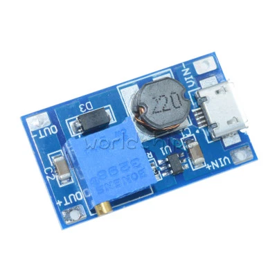 1/5/10PCS 2A Booster Board DC-DC Step-up Module 2/24V Boost To 5/9/12/28V top - Image 1 of 4