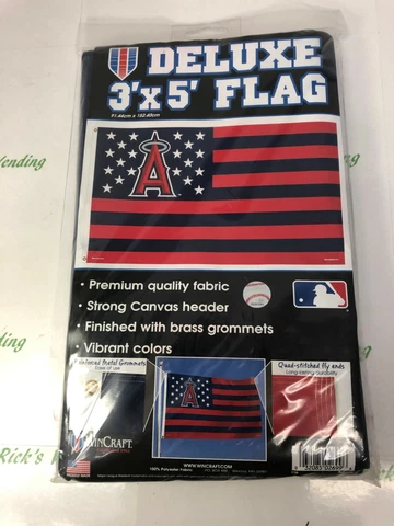 Anaheim Angels 3 X 5 Stars and Stripes Indoor Outdoor Flag Cover