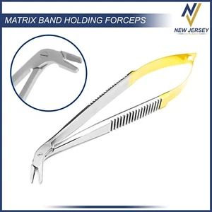 Dental Sectional Hold Matrix Inserting Band Holding Forceps Tweezers TC Tip - Picture 1 of 2