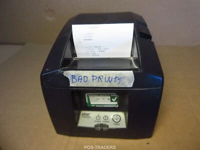 STAR TSP650 651C Parallell POS Printer Thermal 80MM Receipt Black BAD PRINTS - Bild 1 von 4