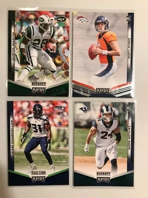 2019 Playoff Football RC's Inserts Veteran Parallels, Pick from List - Image 1 of 4