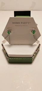 RBP6364 LAB CREATED PERIDOT FUSED WITH GENUINE QUARTZ - Picture 1 of 3