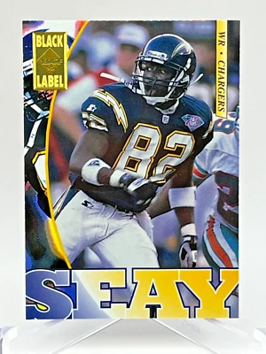 1995 Collector's Edge Black Label Card #175 Mark Seay San Diego Chargers - Image 1 of 2