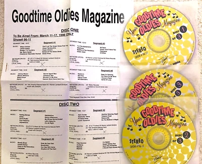 3/11/96 YOUR GOODTIME OLDIES SHOW: BEATLES (2), JAMES BROWN (2),MONKEES,MELANIE - Image 1 of 2