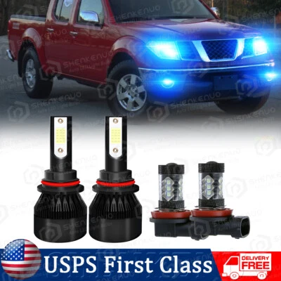 Комплект светодиодных противотуманных фар дальнего и ближнего света для Nissan Frontier 2005-2018 годов выпуска - Изображение 1 из 4