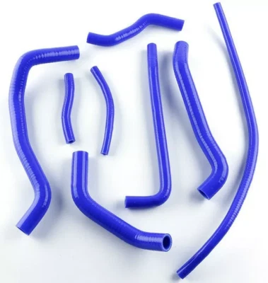 Kit de manguera de refrigerante de radiador de silicona azul para Kawasaki KLR650 KLR 650 2008-2014 13 Foto 1 de 4