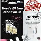 SIM CARD ADAPTER FOR  MOBILE PHONES 4 IN 1 PACK NANO MICRO STANDARD Giffgaff O2