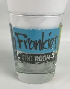 Frankie's Tiki Room Mai Tai Glass Las Vegas Blue Green Black Brand New - Picture 1 of 11