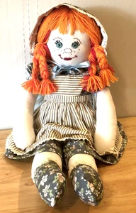 New Handmade Doll Ginger Girl 18" Doll One of a KInd Hand Crafted Gift - Picture 1 of 3