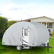 VEVOR Teardrop Trailer Cover Caravan Camper Cover Fit for 10-12 ft