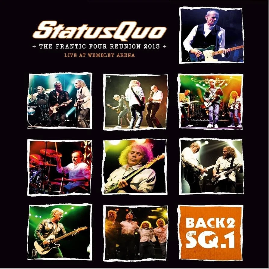 STATUS QUO - THE FRANTIC FOUR REUNION 2013: BACK2SQ1 - LIVE AT WEMBLEY CD *NEW* - Image 1 of 1