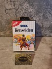 Sega Master System Kenseiden avec emballage d'origine et instructions multilingues 