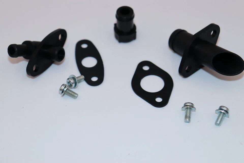 Honda CT90 1977, juego de montaje de respirador de filtro de aire con juntas y tornillos OEM Foto 1 de 4