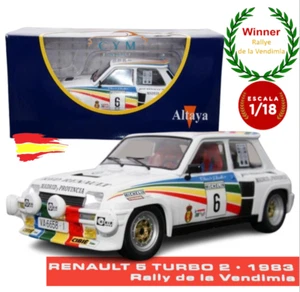 Renault 5 Turbo 2 -C. Sainz / Lacalle #6 -Winner Rally Vendimia, 1983 (Esc 1:18) - Imagen 1 de 23