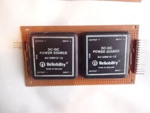 PAIR of DC-DC Power Source ~ Reliability ri. ~ 3A 12RN 12-12 and 5A 12RN 12-12 - Picture 1 of 2