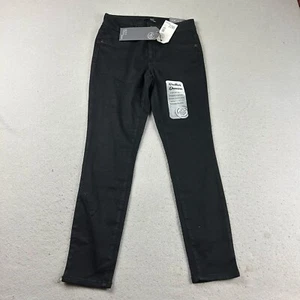 1822 Jeans Womens 6 Black Butter Denim Stretch Ankle Skinny Leg NWT - Picture 1 of 11