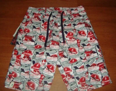Hombres Niños 28 Altamont J. Figueroa Tabla o Pantalones Cortos Informales Lata de Cerveza Estampado Altamont Foto 1 de 4