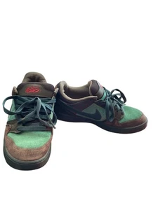 Nike 6.0 Zoom mens blue green leather Low sneakers Size 9 SKU 9094 - Picture 1 of 12