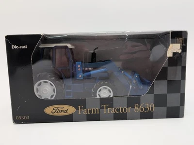 1/32 New Ray Farm Toy Ford 8630 Tractor Loader  - Image 1 of 4