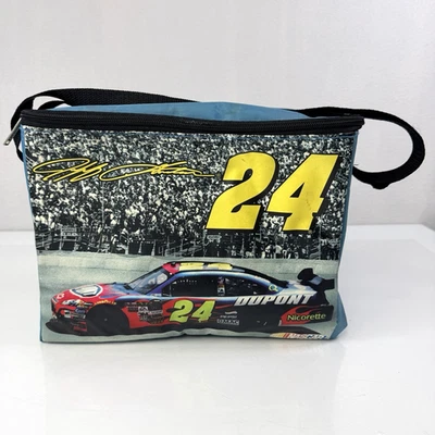 Fiambrera de colección años 90 Jeff Gordon aislada lateral suave NASCAR #24 Racing Dupont Foto 1 de 4