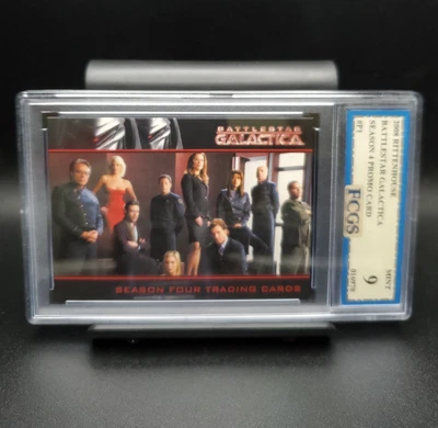 Battlestar Galactica #P1 (2008) Rittenhouse S4 Promo - Classificação 9 [FCGS] ESTADO PERFEITO - Imagem 1 de 3