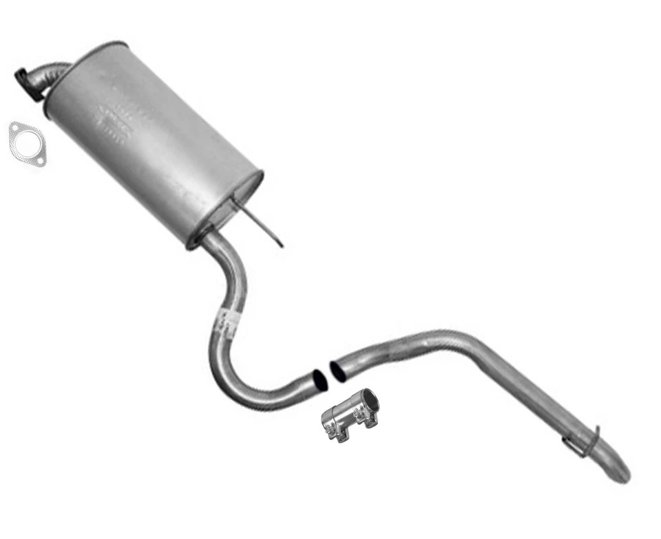 Rear Muffler With Tail Pipe & Gasket For Hyundai Elantra 2006-2012 - Image 1 of 4