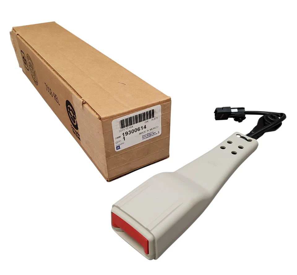 Nuevo GM Gris Platino Conductor LH Lado Frontal Cinturón Hebilla 13-17 Cadillac XTS Foto 1 de 4