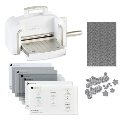 Spellbinders Platinum 6 Die Cutting And Embossing Machine Kit For Crafting - Image 1 of 4