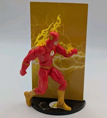 Figura de acción McFarlane Toys DC Multiverse The Flash: DC con base Foto 1 de 4